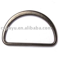 D-shaped buckles