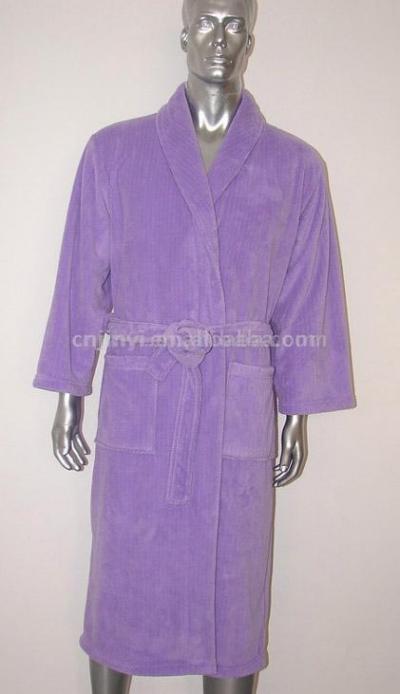 Coral Fleece Bathrobe (Coral Fleece Bathrobe)