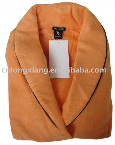 Organic Bamboo Fiber Bathrobe (Organic Bamboo Fiber Bathrobe)