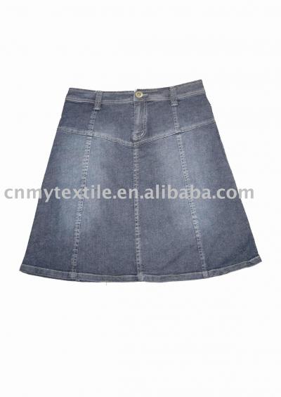 women`s denim skirt