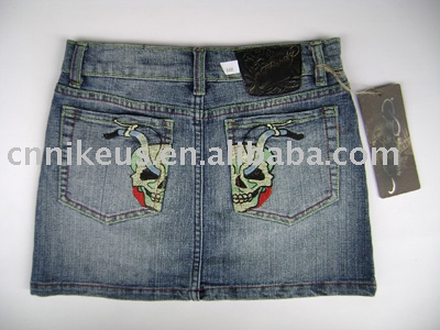 fashion jean skirt (fashion jean skirt)