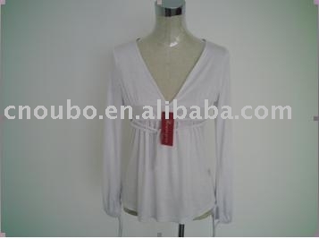 ladies` knit blouse (Damen Bluse "stricken)