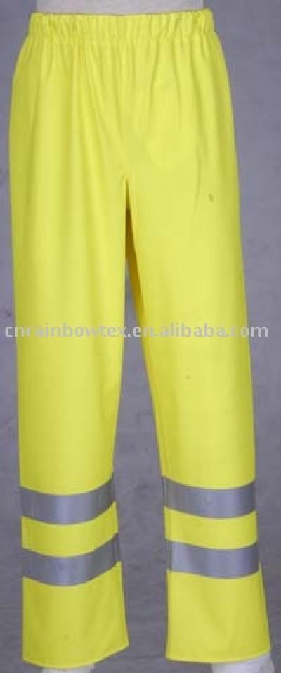 High visibility PU stretchable PU trouser (Высокая видимость ПУ растягивающийся брюк PU)