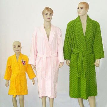 toweling bathrobe (полотенце Халат)