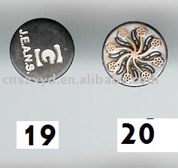 jeans buttons (Джинсовые пуговицы)