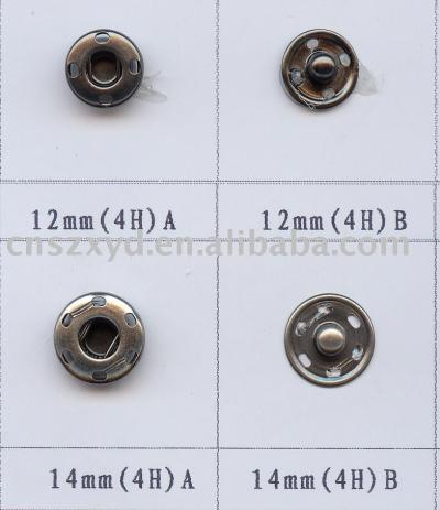 sew-on snap button (Пришивные Snap кнопки)
