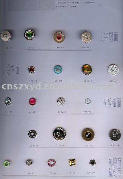 jeans buttons (Джинсовые пуговицы)