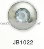 Jeans button with stone