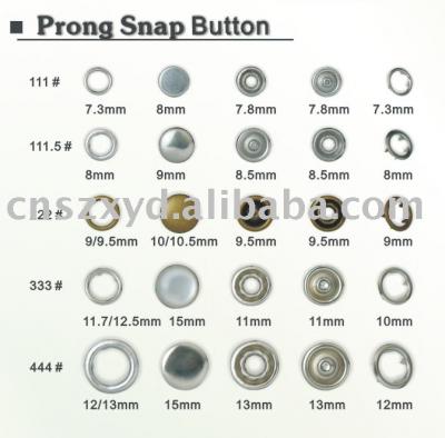 prong snap button (зубец Snap кнопки)