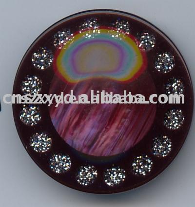 acrylic button (acrylique bouton)