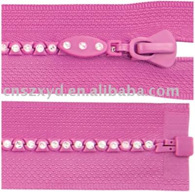 rhinestone zipper (Rhinestone молния)