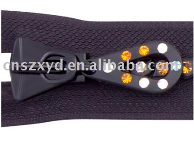 rhinestone zipper (rhinestone zipper)