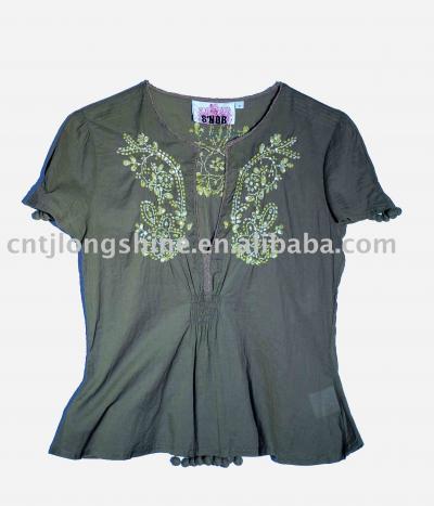 Ladies` cotton shirts (Ladies` cotton shirts)