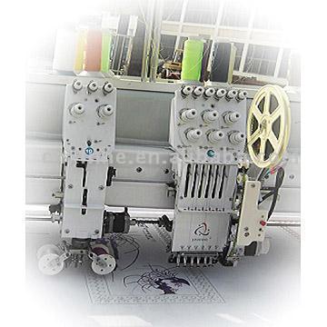 Coiling Mixed Head Embroidery Machine (Enroulement mixte Head Machine à broder)