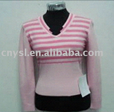 EX27356 / Ladies` striped pullover (EX27356 / Dames `pull rayé)