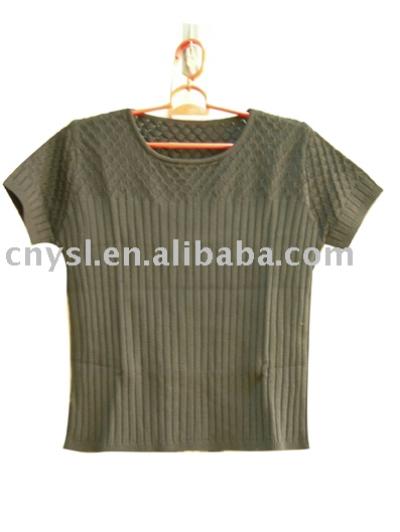 Ladies` Computer Jacquard Top (Ladies` Computer Jacquard Top)