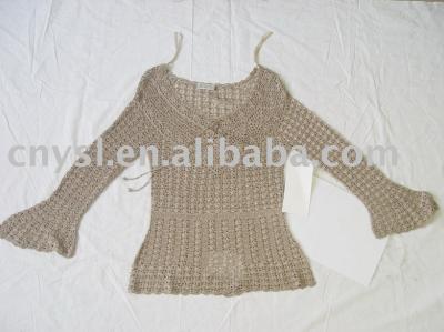 Ladies` Hand-knitted Pullover (Ladies` Hand-knitted Pullover)
