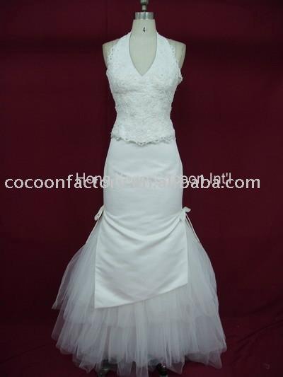 wedding gown with no MOQ (свадебное платье, не MOQ)
