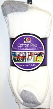 Crew Socks, Cotton Socks, Uniform Socks (Mi-chaussettes, Coton Chaussettes, chaussettes Uniforme)