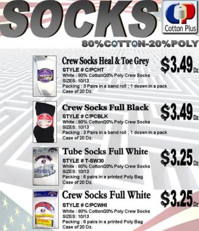 Crew Socks (Mi-chaussettes)