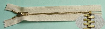 Brass Teeth Metal Zipper (Cuivres dents métalliques Zipper)