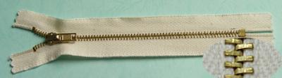 NO.3 Brass Teeth Metal Zipper (NO.3 Brass Teeth Metal Zipper)