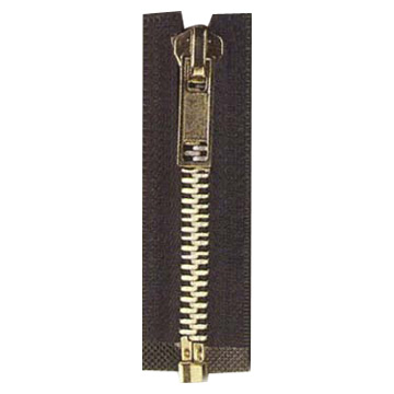 No. 10 Open-End Aluminum Zipper (No. 10 Open-End Aluminum Zipper)