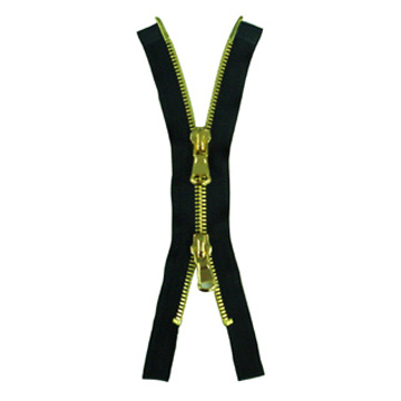 No.5 Two-Way Open-End Metal Zipper (No.5 Two-Way Open-End Metal Zipper)