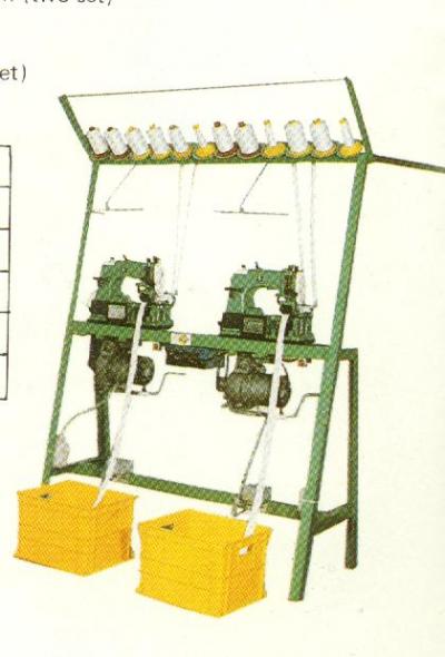 Sewing Machine for nylon zipper (Nähmaschine für Nylon-Reißverschluss)