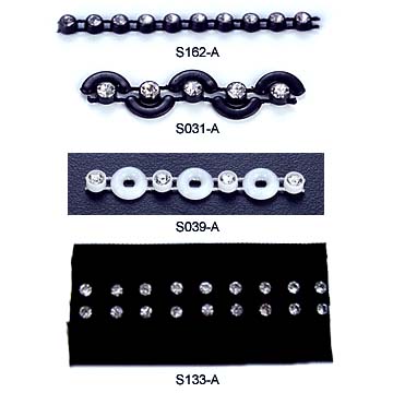 rhinestone chain (rhinestone chaîne)