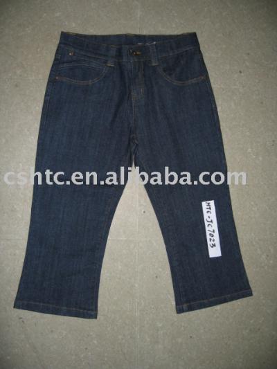 LADIES` CAPRI JEANS (Ladies `CAPRI JEANS)