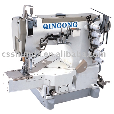 High-speed small flat bed interlock sewing machine (High-Speed kleine Flachbett-Interlock-Nähmaschine)