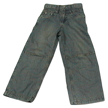 Cross Hatch Cotton Denim Pants (Крест Hatch Хлопок Брюки джинсовые)