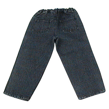 Ring Slub Cotton / Polyester / Spandex Denim Pants (Кольца Slub Хлопок / полиэстер / спандекс Брюки джинсовые)
