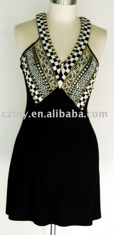 MY-8868 Ladies` Craft Fashion dress