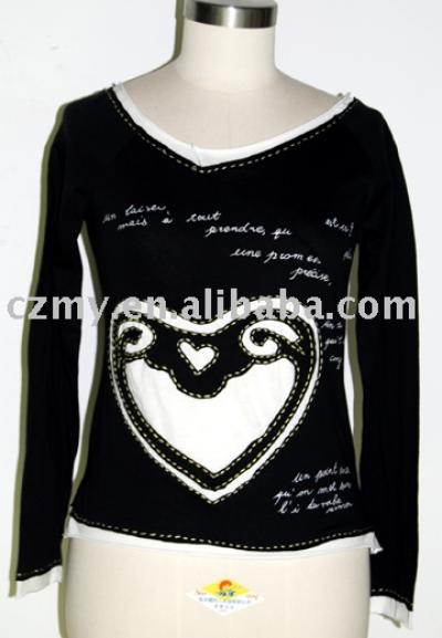 MY-8878 Ladies` Craft Fashion Blouses