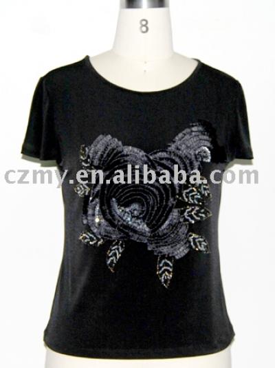 My-04294 Ladies` Craft Fashion T Shirt (Мой-04294 Дамские Craft Рубашка моды T)