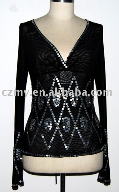 MY-8837 Ladies` Craft Fashion Blouses