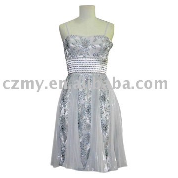 MY-07057 Ladies` Short Dresses (MY-07057 Ladies` Short Dresses)