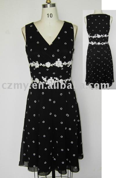 MY-8139 Ladies` Short evening Dresses