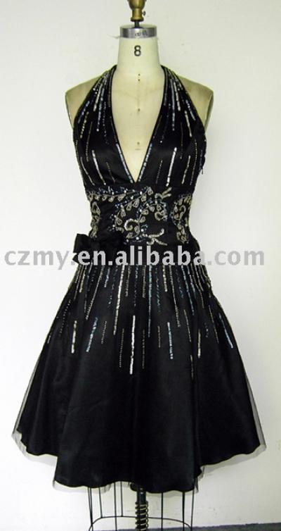 MY-07051 Ladies` Short Dresses (MY-07051 Ladies` Short Dresses)