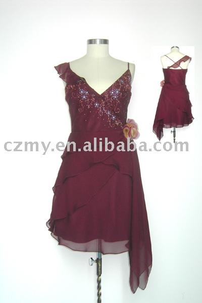 MY-6109 Ladies` Short Dresses