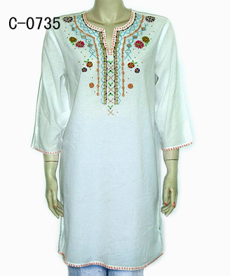Ladies` Cotton Blouse (Ladies` Cotton Blouse)