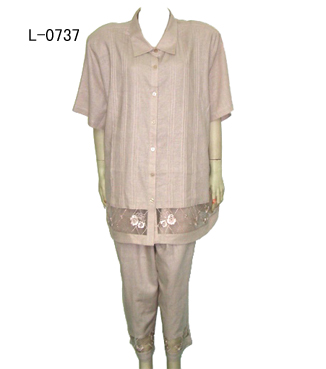 Ladies` 2pcs capri Set (Ladies` 2pcs capri Set)