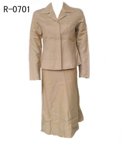 Ladies` L/S Skirt Set,suit (Mesdames `L / S Skirt Set, costume)