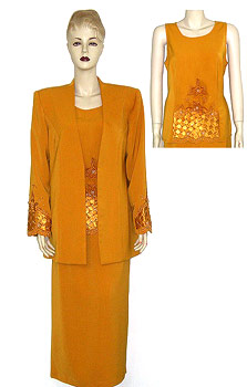 Ladies` Polyester Suit (Ladies `Polyester Suit)