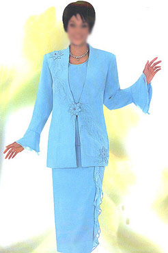 Ladies` Polyester Suit (Ladies `Polyester Suit)