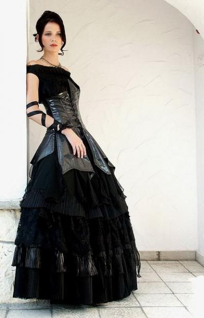 Evening Dress, Evening Gown Or Ball Gown, Black (Robe de soirée, robe de soirée ou d`une bille Gown, Black)