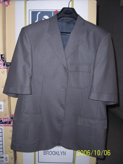 Men`s Short Sleeve Suit (Men `s court manche de la combinaison)