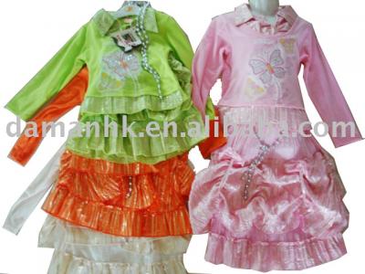 girls garment 2pcs (girls garment 2pcs)